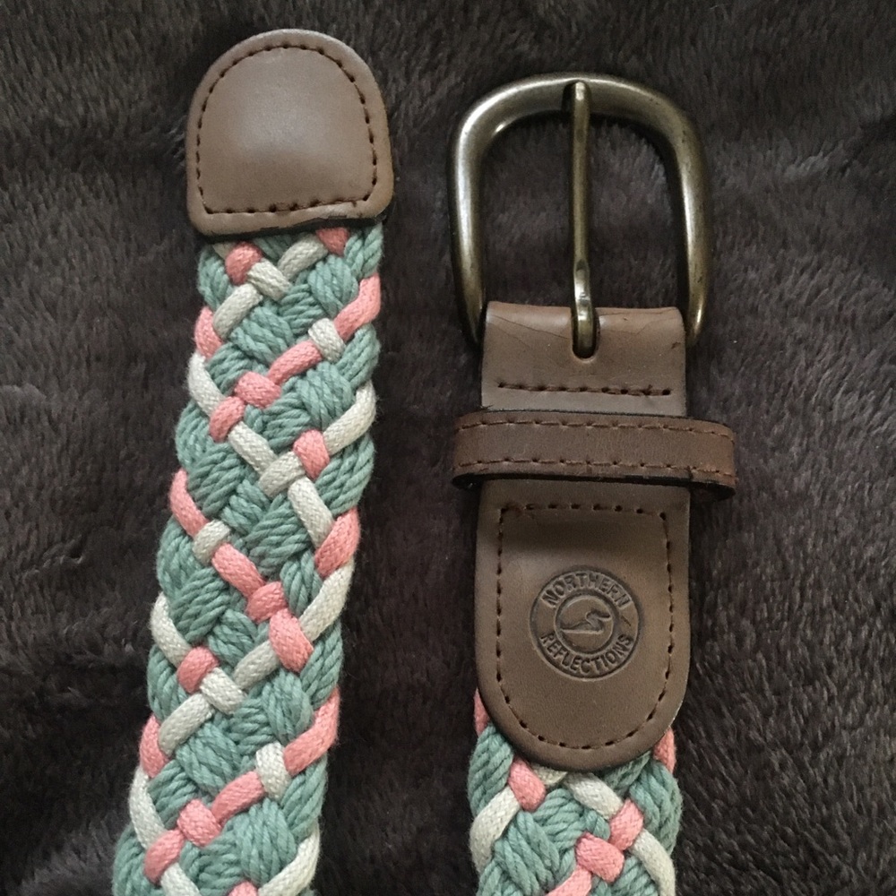 Northern Reflections braided belt